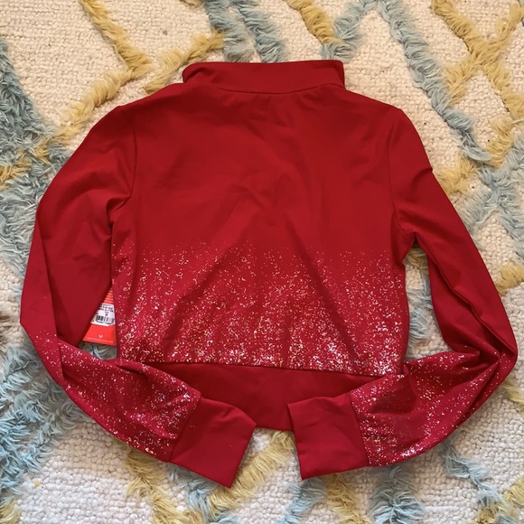 True religion crop shimmer zip up. - Picture 4 of 16